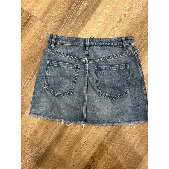 We the free mini denim skirt size 28 - Picture 2 of 3